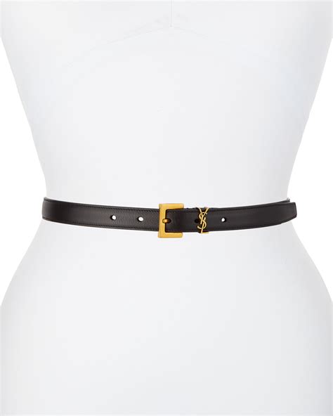 ysl monogram belt sale|saint laurent belts.